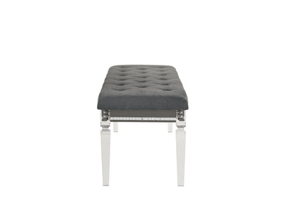 Giovani - Bench - Gray - Grand Furniture GA