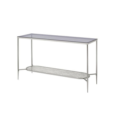 Adelrik - Accent Table - Glass & Chrome Finish - Grand Furniture GA