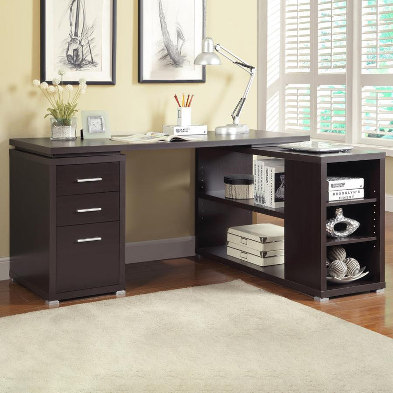 Yvette - L-shape Office Desk - Grand Furniture GA