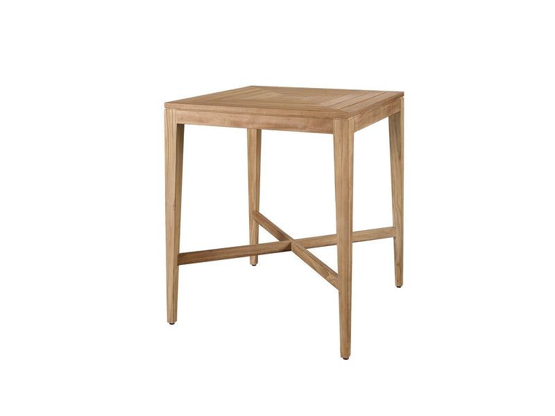 Coastal Living Outdoor - Chesapeake Bar Table - Light Brown.