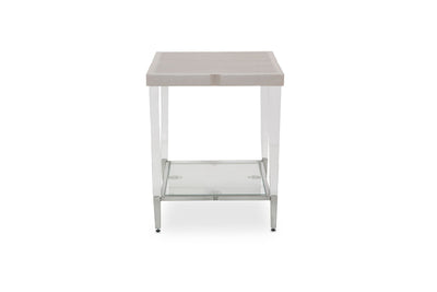 Camden Court - End Table - Pearl.