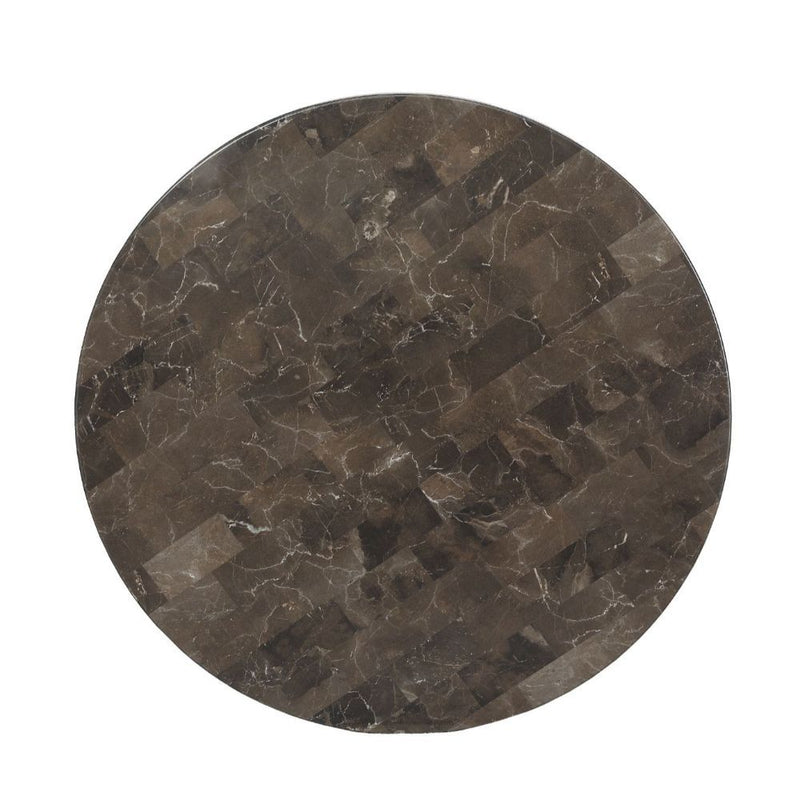 Burnett - Dining Table - Faux Marble & Dark Gray - Grand Furniture GA