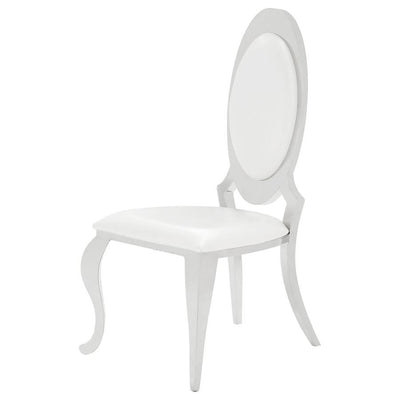 Antoine - Curved Chrome Legs Dining Chair