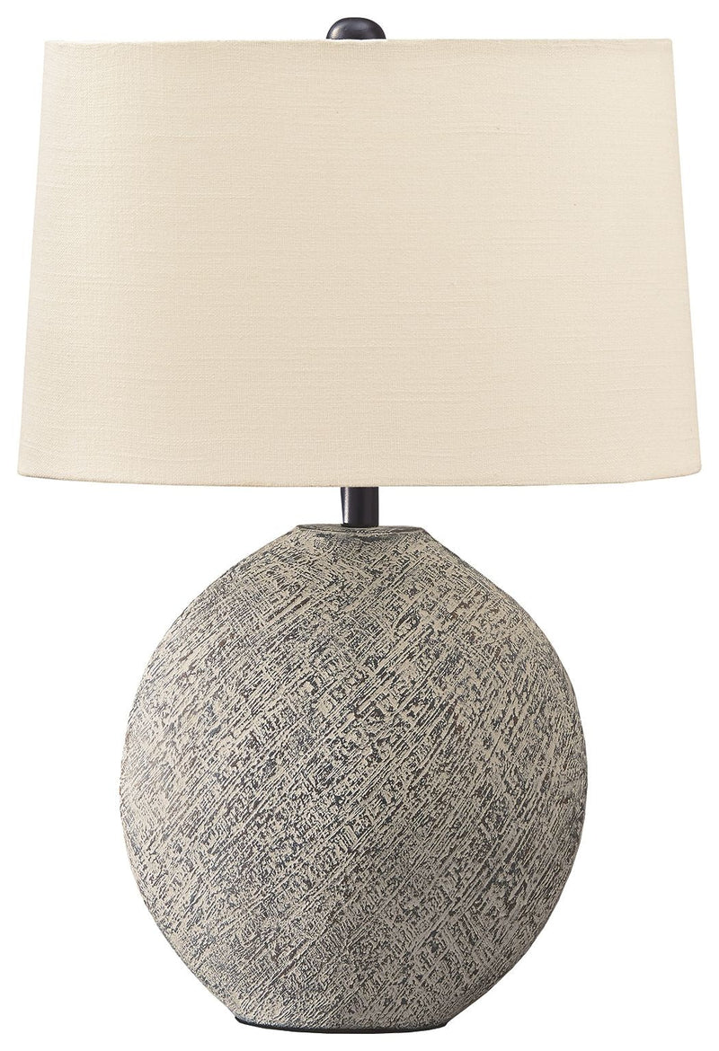 Harif - Beige - Paper Table Lamp.