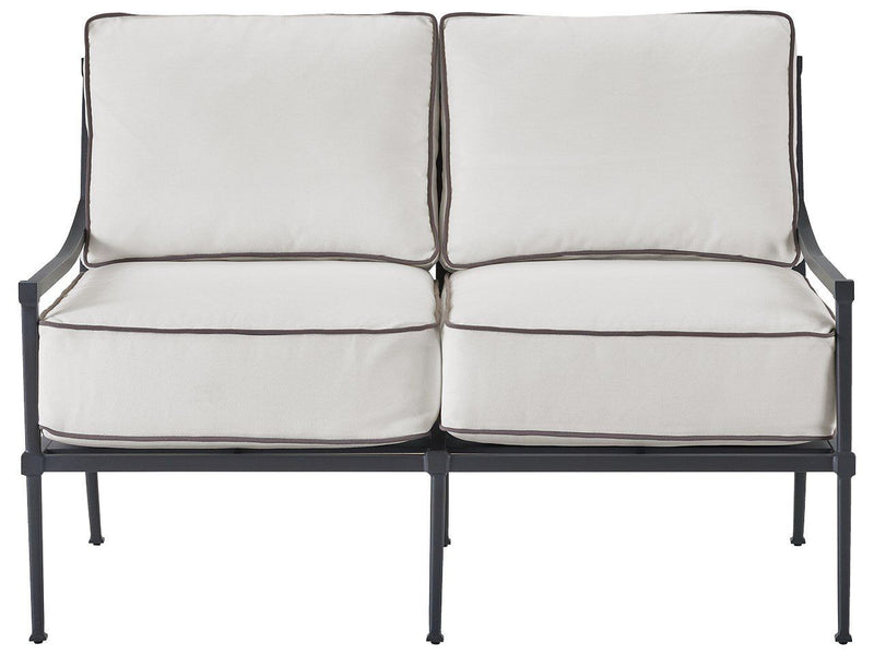 Coastal Living Outdoor - Seneca Loveseat - Pearl Silver.