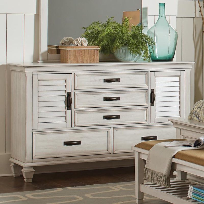 Franco - 5-drawer Dresser - Dressers - Grand Furniture GA