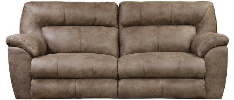 Hollins - Power Reclining Sofa (88") - Coffee - 42"