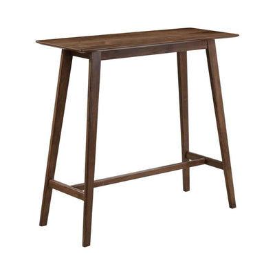 Finnick - Rectangular Bar Table - Walnut.