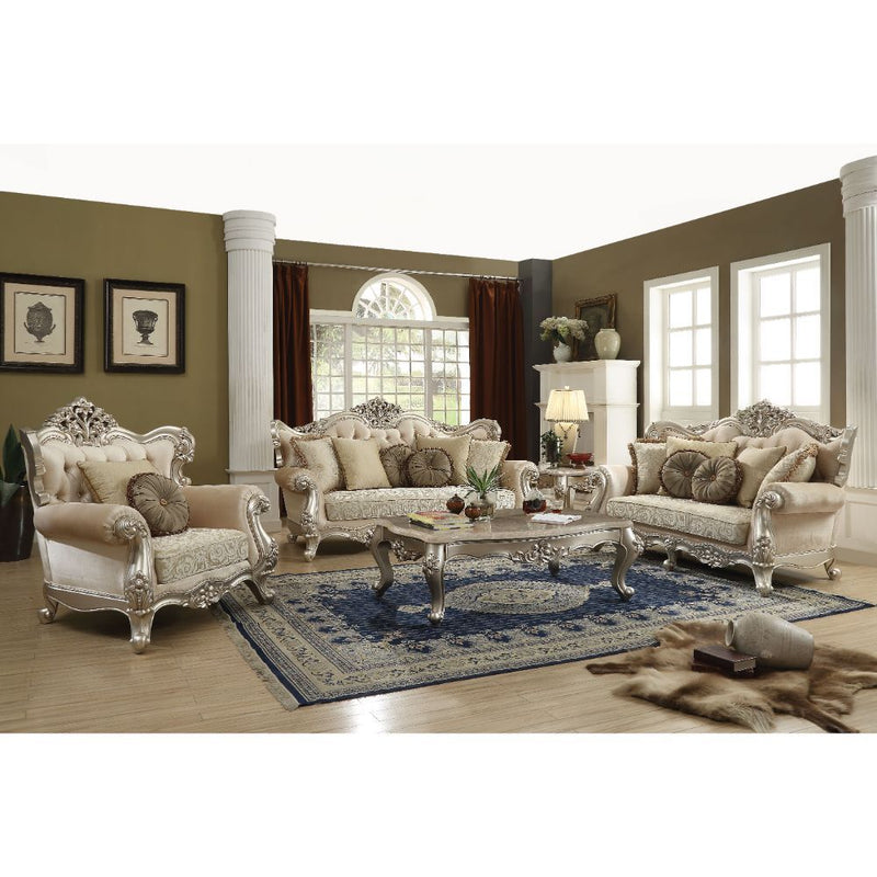 Bently - Sofa - Fabric & Champagne - Grand Furniture GA