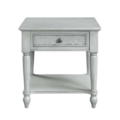 Ramiro - End Table - Rustic Gray Finish - Grand Furniture GA