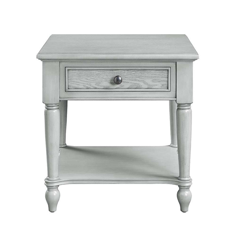 Ramiro - End Table - Rustic Gray Finish - Grand Furniture GA