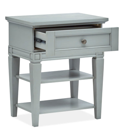 Glenbrook - Open Nightstand - Pebble.