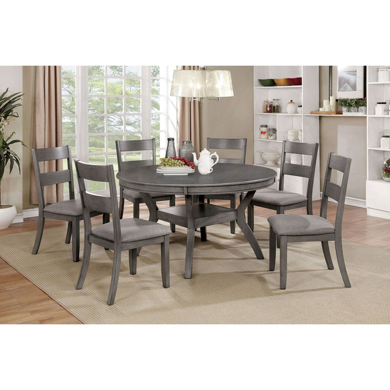 Juniper - Round Table - Gray