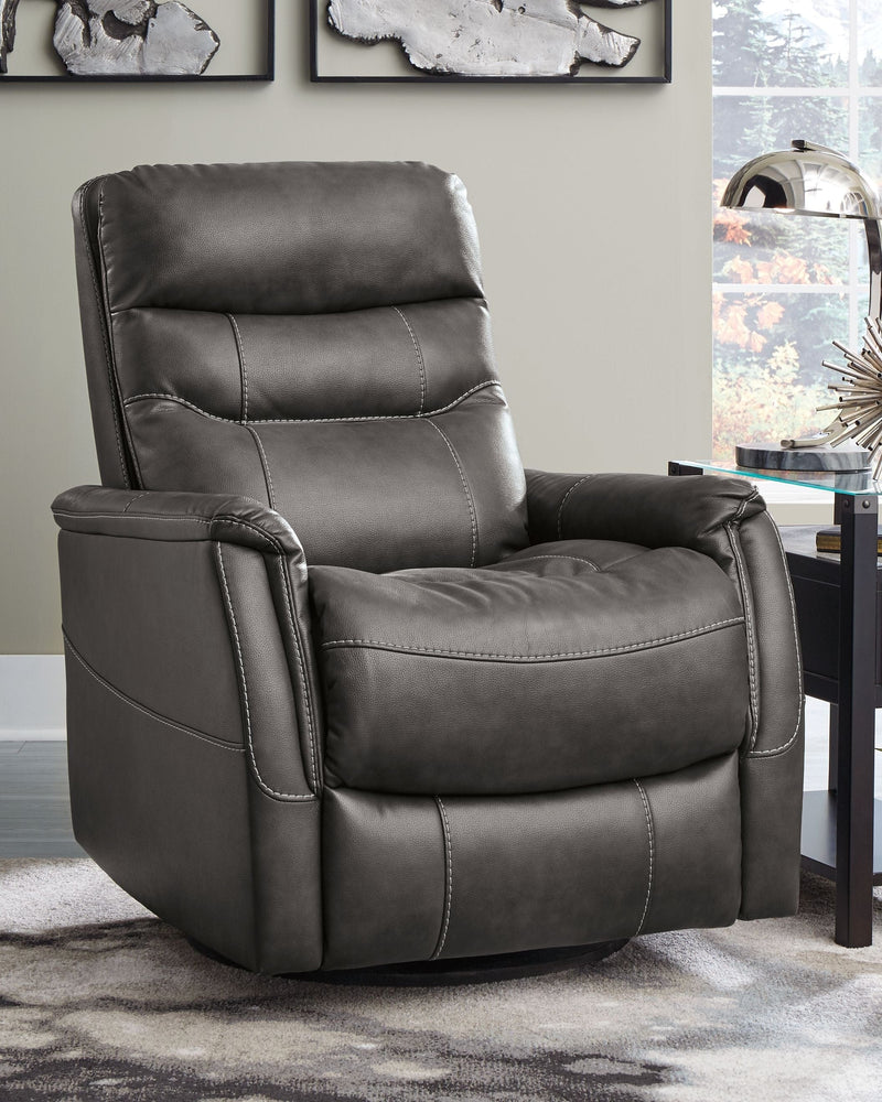 Riptyme - Quarry - Swivel Glider Recliner.