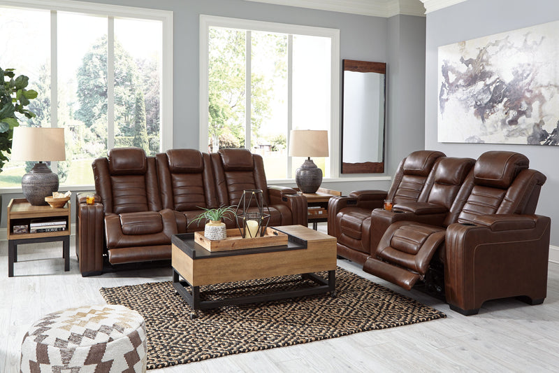 Backtrack - Chocolate - 2 Pc. - Power Reclining Sofa, Loveseat.