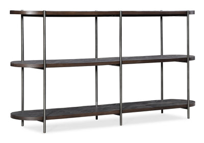 Commerce And Market - Console Table - Dark Brown.