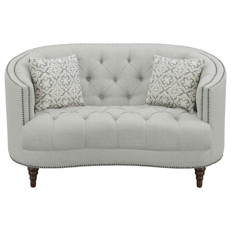 Avonlea - Upholstered Sloped Arm Loveseat - Grand Furniture GA