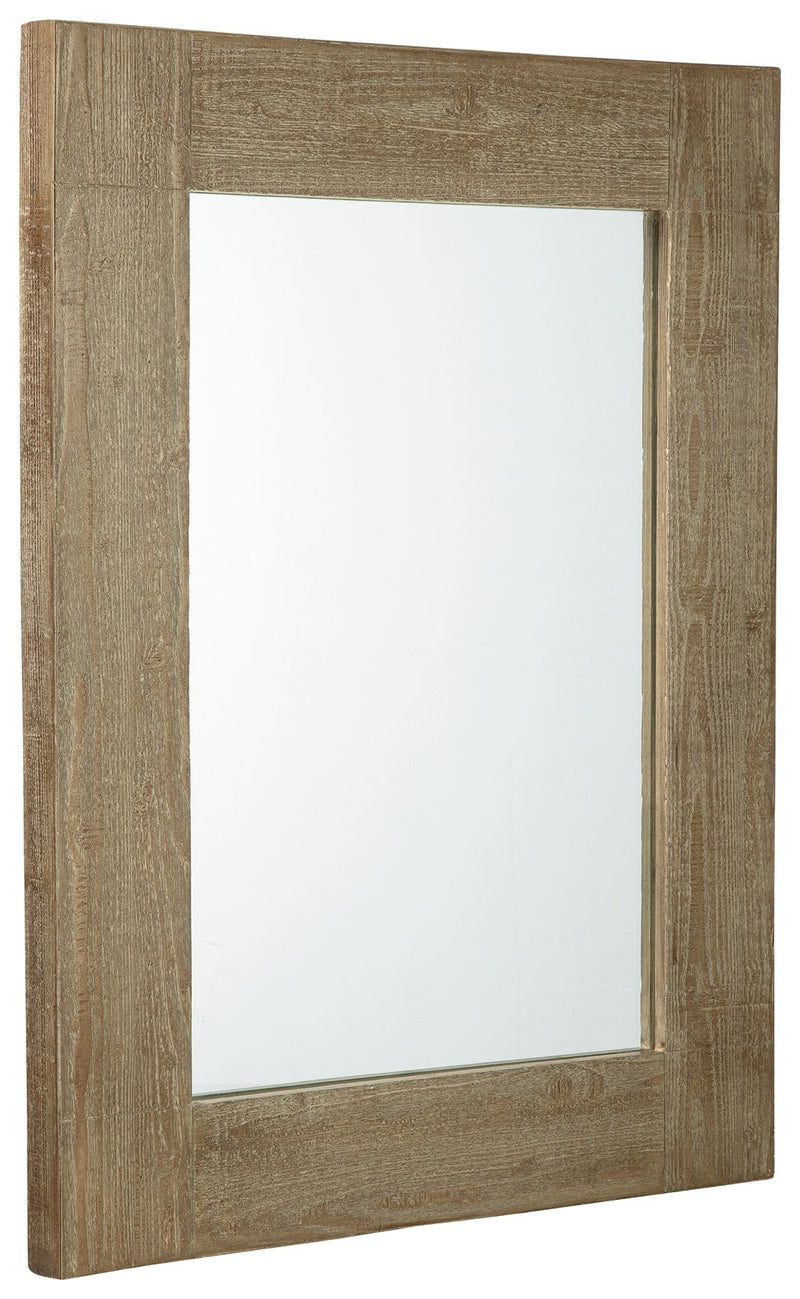 Waltleigh - Distressed Brown - Accent Mirror.