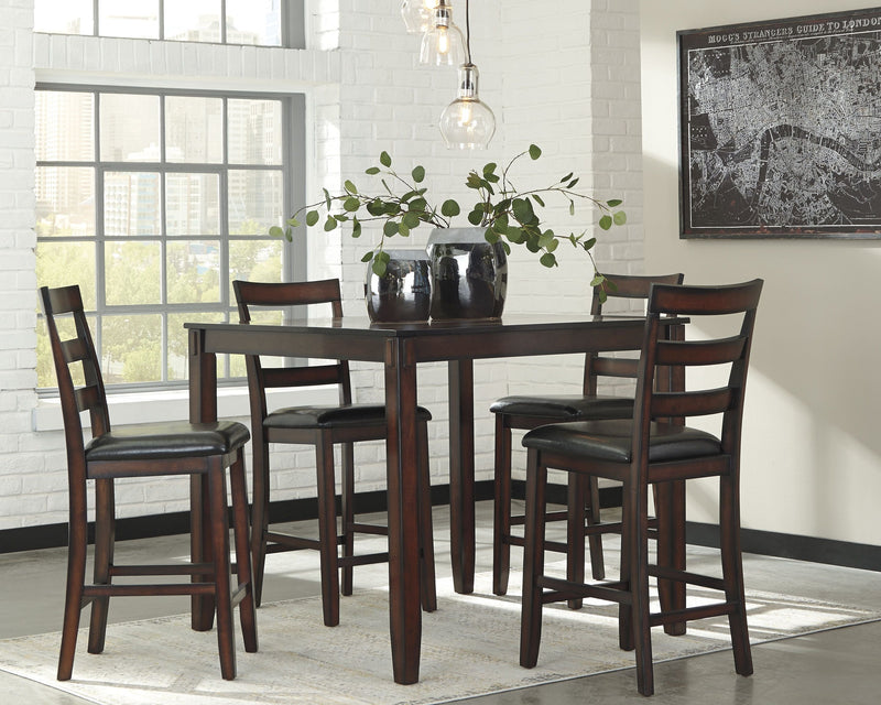 Coviar - Brown - Drm Counter Table Set (Set of 5).