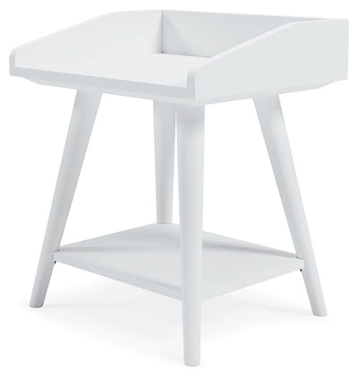 Blariden - White - Accent Table.