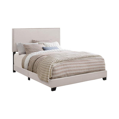 Boyd - Upholstered Bed with Nailhead Trim - Grand Furniture GA