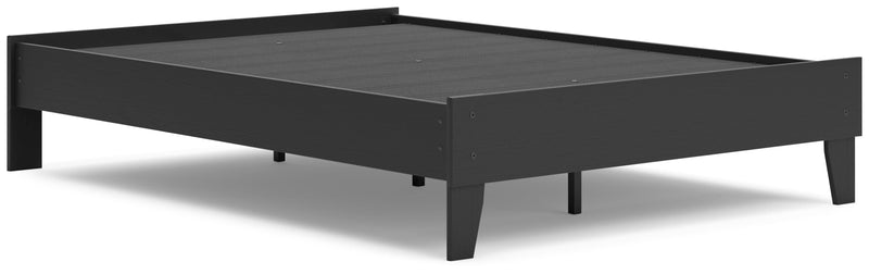 Socalle - Black - Full Platform Bed