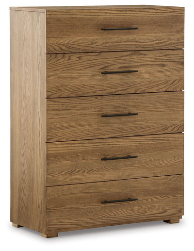 Dakmore - Brown - Five Drawer Chest.