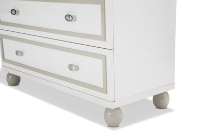 Sky Tower - 7-Drawer Chest - Cloud White.