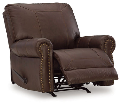 Colleton - Dark Brown - Rocker Recliner.