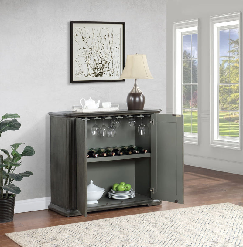 Topanas - Two Door Bar Cabinet