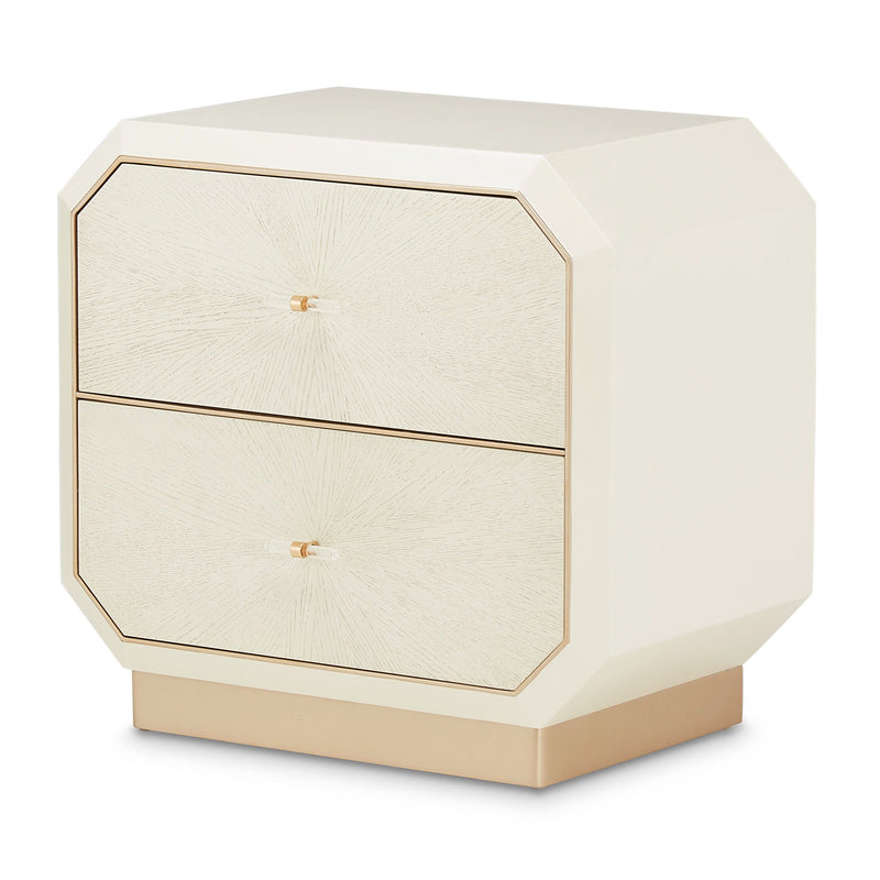 La Rachelle - 2-Drawer Nightstand - Champagne