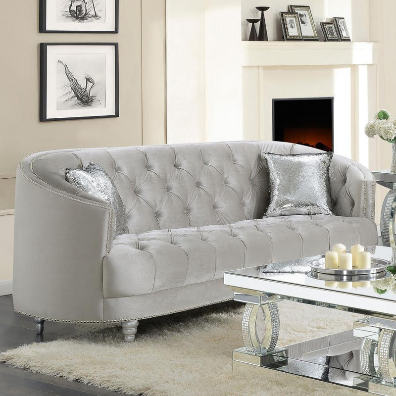 Avonlea - Upholstered Sloped Arm Sofa - Grand Furniture GA