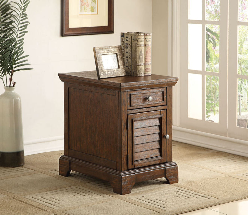 Evrard - Accent Table - Dark Oak - Grand Furniture GA