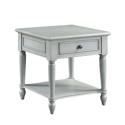 Ramiro - End Table - Rustic Gray Finish - Grand Furniture GA