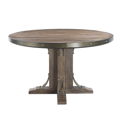 Raphaela - Dining Table - Weathered Cherry Finish - 30" - Grand Furniture GA