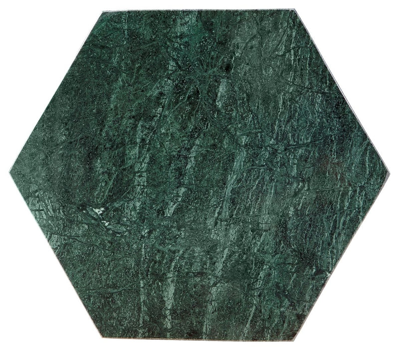 Engelton - Green / Gold - Accent Table.