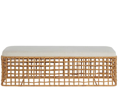 Getaway - Rattan Bench - Light Brown.