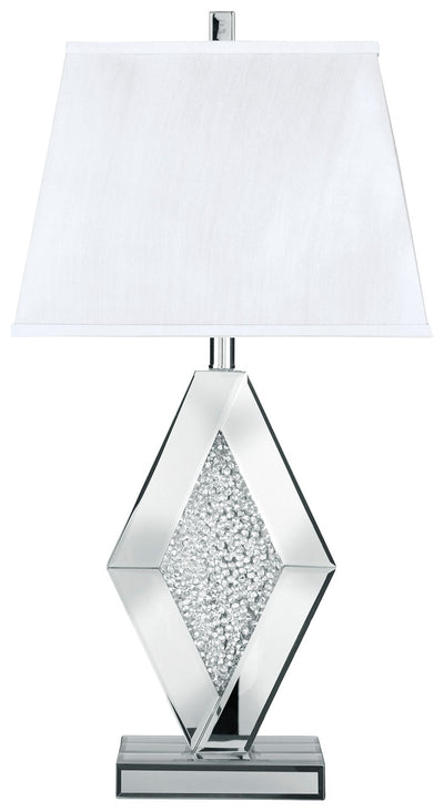 Prunella - Silver Finish - Mirror Table Lamp.