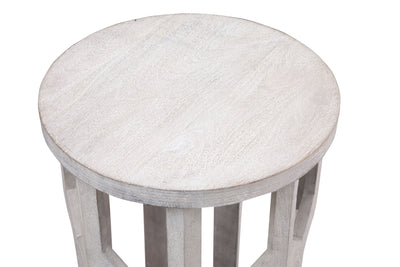 Lloyd - White Accent Table - White