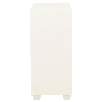 Belinda - 2-Door Accent Cabinet - White and Gold.