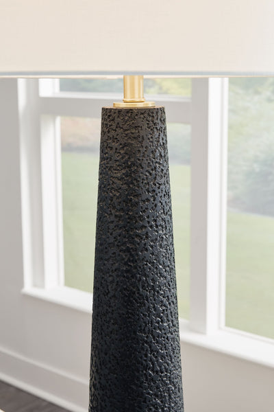 Hallburg - Black - Poly Floor Lamp.
