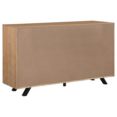 Taylor - 7-Drawer Rectangular Dresser - Light Honey Brown.