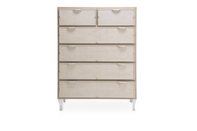 Camden Court - 6-Drawer Chest - Pearl.