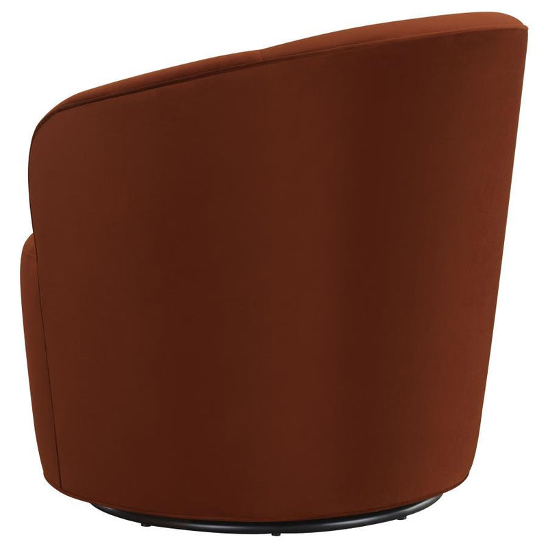 Joyce - Sloped Arms Swivel Chair