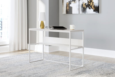 Deznee - White - 48" Home Office Desk.