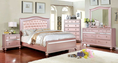 Avior - Nightstand - Rose Gold - Grand Furniture GA