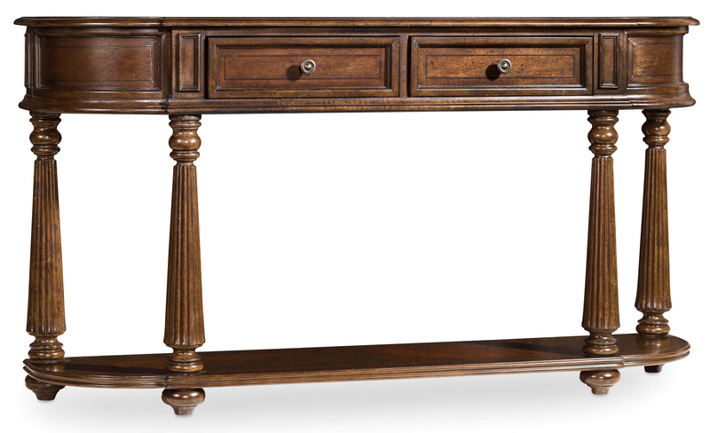 Leesburg - Demilune Hall Console