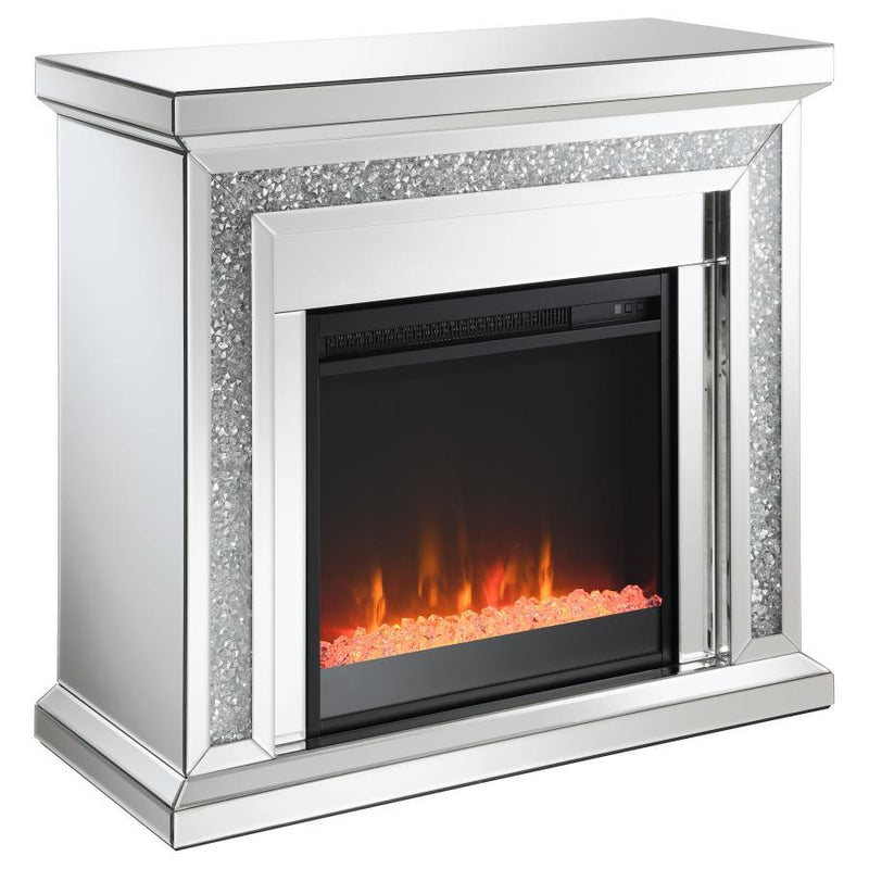 Lorelai - Rectangular Freestanding Fireplace Mirror