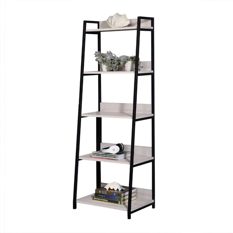 Wendral - Bookshelf - Natural & Black - Grand Furniture GA