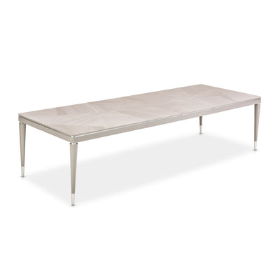 Lanterna - Rectangular Dining Table - Silver Mist